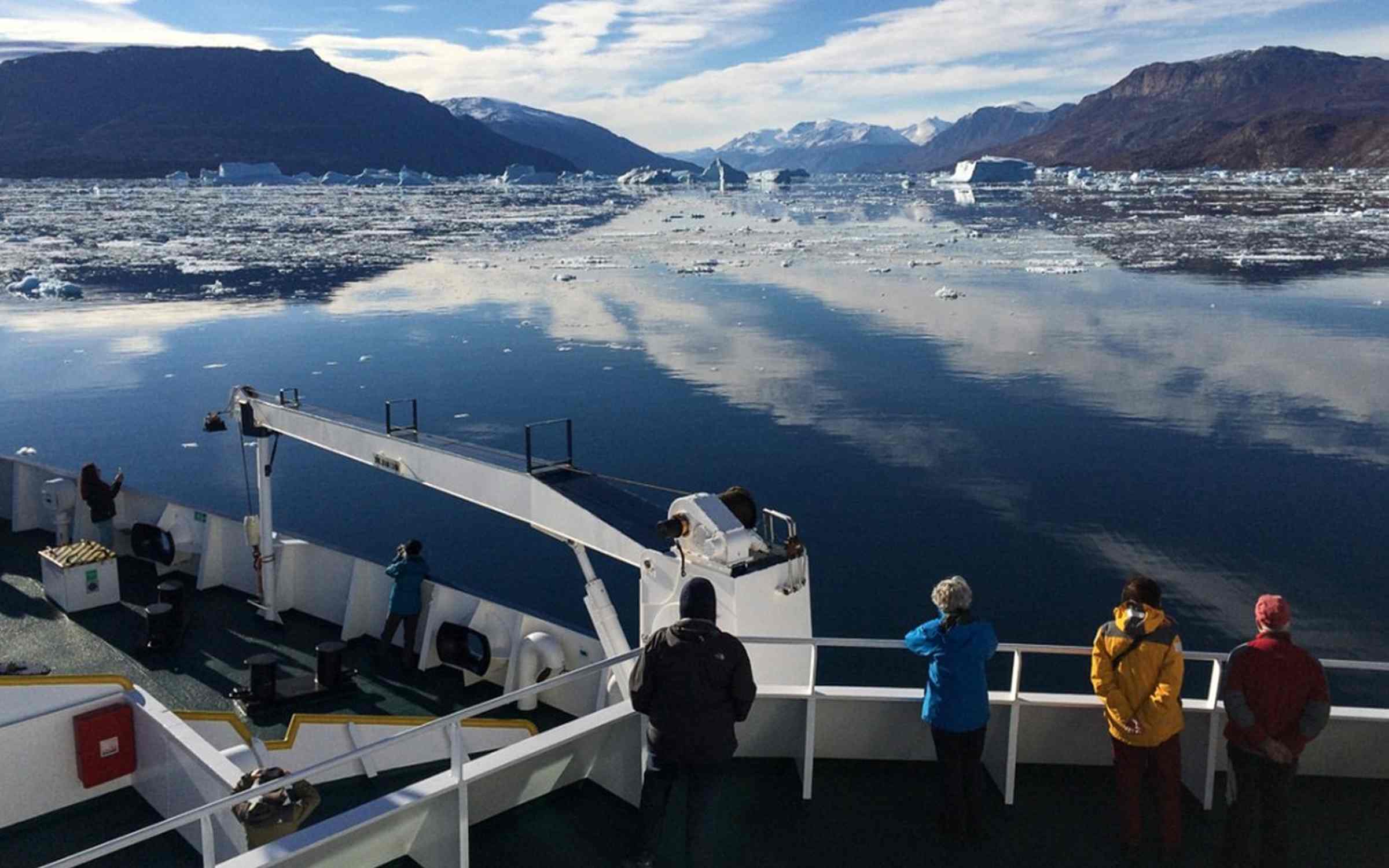 Ostgrönland, Scoresby Sund, einschließlich langer Wanderungen
